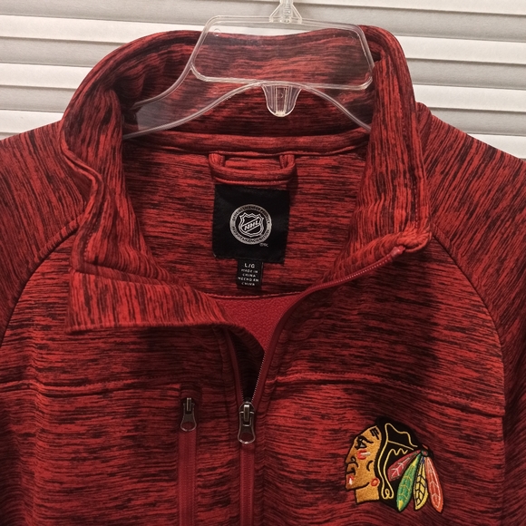 Chicago Blackhawks full zip up sweatshirt jacket - Picture 9 of 12